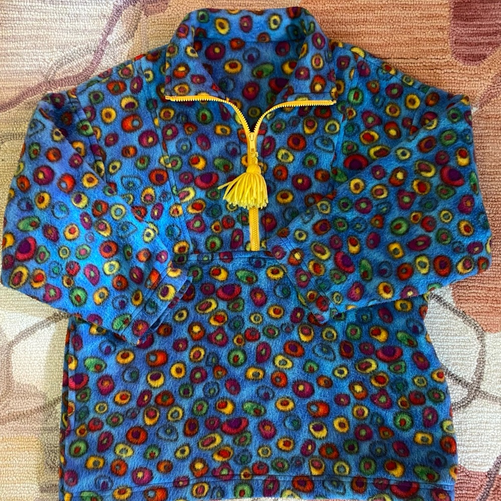 Handmade 1/4 zip crewneck